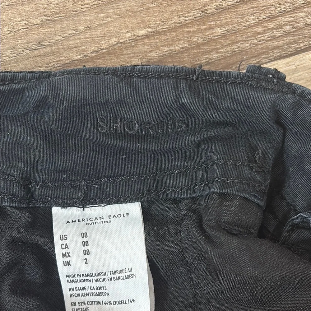 black american eagle low rise shortie shorts!! - Picture 3 of 4